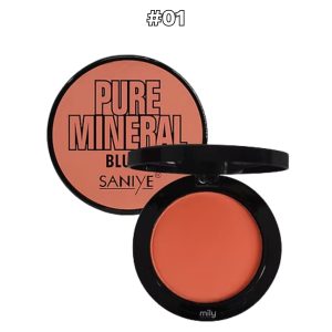 Saniye - Rubor Compacto Pure Mineral — Tono: #01