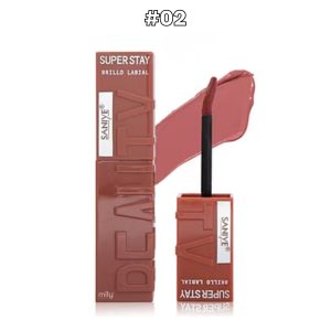 Saniye - Labial Líquido Super Stay — Tono: #02