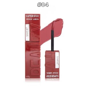 Saniye - Labial Líquido Super Stay — Tono: #04