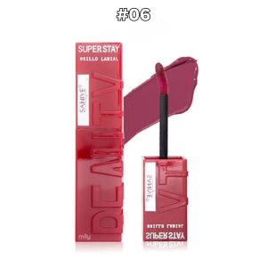 Saniye - Labial Líquido Super Stay — Tono: #06