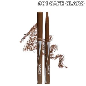 Saniye - Lápiz Delineador Para Cejas — Tono: #01 Café Claro