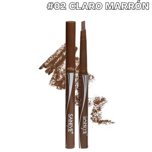 Saniye - Lápiz Delineador Para Cejas — Tono: #02 Claro Marrón