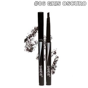 Saniye - Lápiz Delineador Para Cejas — Tono: #06 Gris Oscuro