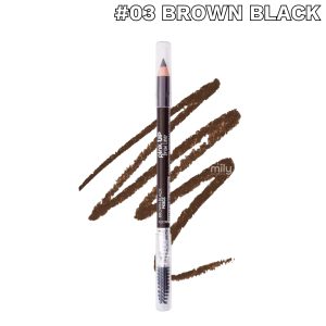 Pink Up - Lápiz Para Cejas Brow Liner — Tono: #03 Brown Black