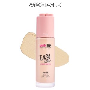 Pink Up - Maquillaje Líquido Easy Cover — Tono: #100 Pale