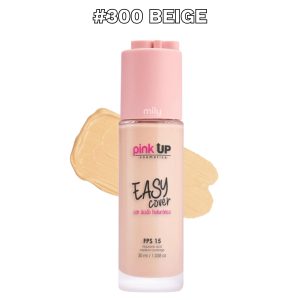 Pink Up - Maquillaje Líquido Easy Cover — Tono: #300 Beige
