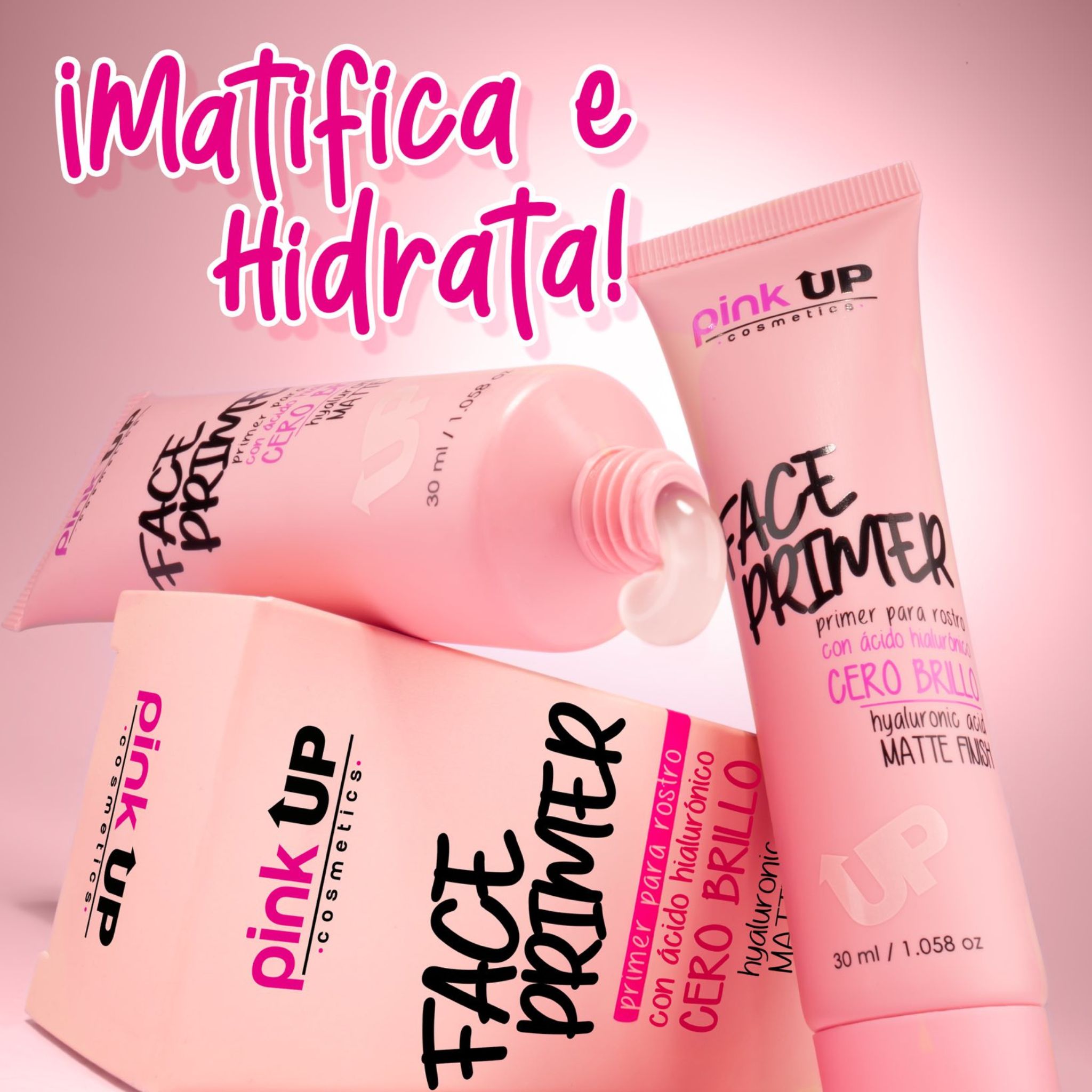 Pink Up - Primer Facial Cero Brillo