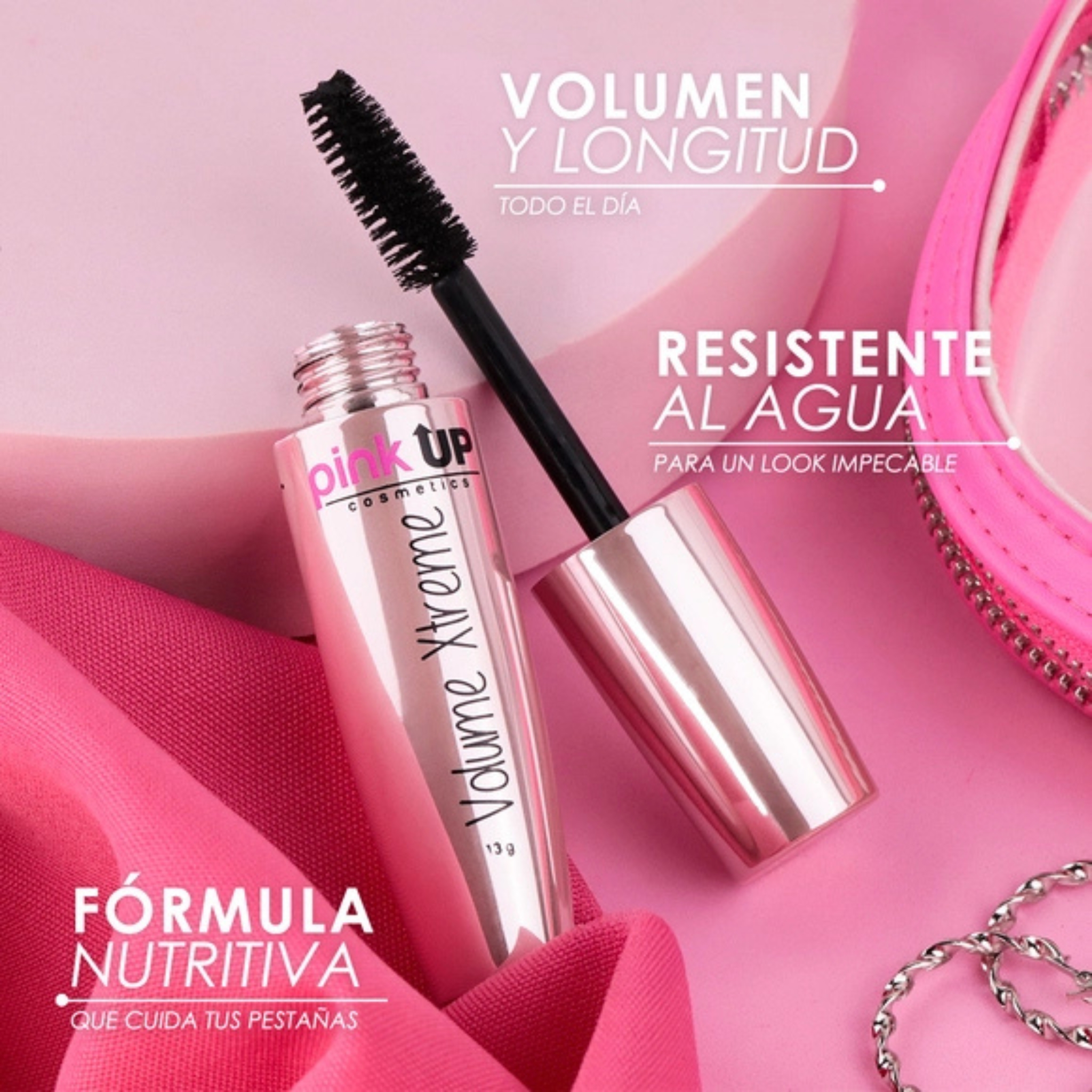 Pink Up - Máscara Para Pestañas Volume Xtreme