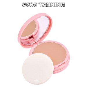 Pink Up - Polvo Compacto Mineral Cover — Tono: #600 Tanning
