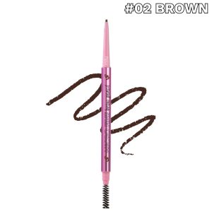 Pink Up - Lápiz Para Cejas Micro Fine — Tono: #02 Brown