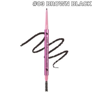 Pink Up - Lápiz Para Cejas Micro Fine — Tono: #03 Brown Black
