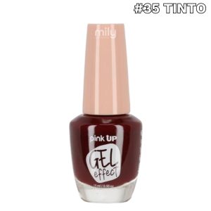 Pink Up - Esmalte Efecto Gel — Tono: #35 Tinto