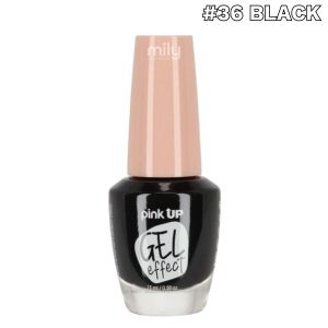 Pink Up - Esmalte Efecto Gel — Tono: #36 Black