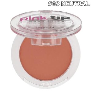 Pink Up - Rubor En Polvo — Tono: #03 Neutral