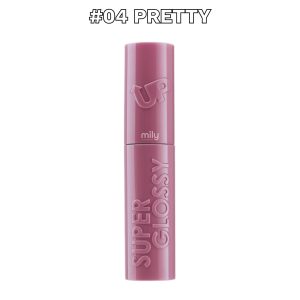 Pink Up - Labial Líquido Super Glossy — Tono: #04 Pretty