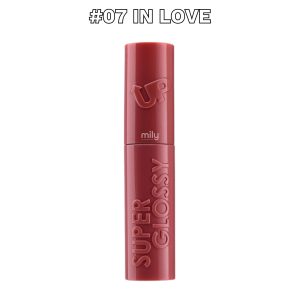 Pink Up - Labial Líquido Super Glossy — Tono: #07 In Love