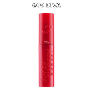 Pink Up - Labial Líquido Super Glossy — Tono: #09 Diva