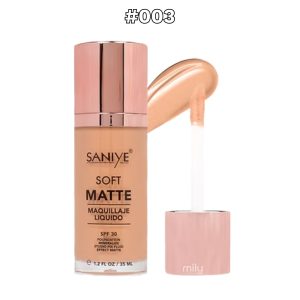 Saniye - Maquillaje Líquido Soft Matte — Tono: #003
