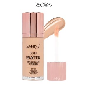 Saniye - Maquillaje Líquido Soft Matte — Tono: #004