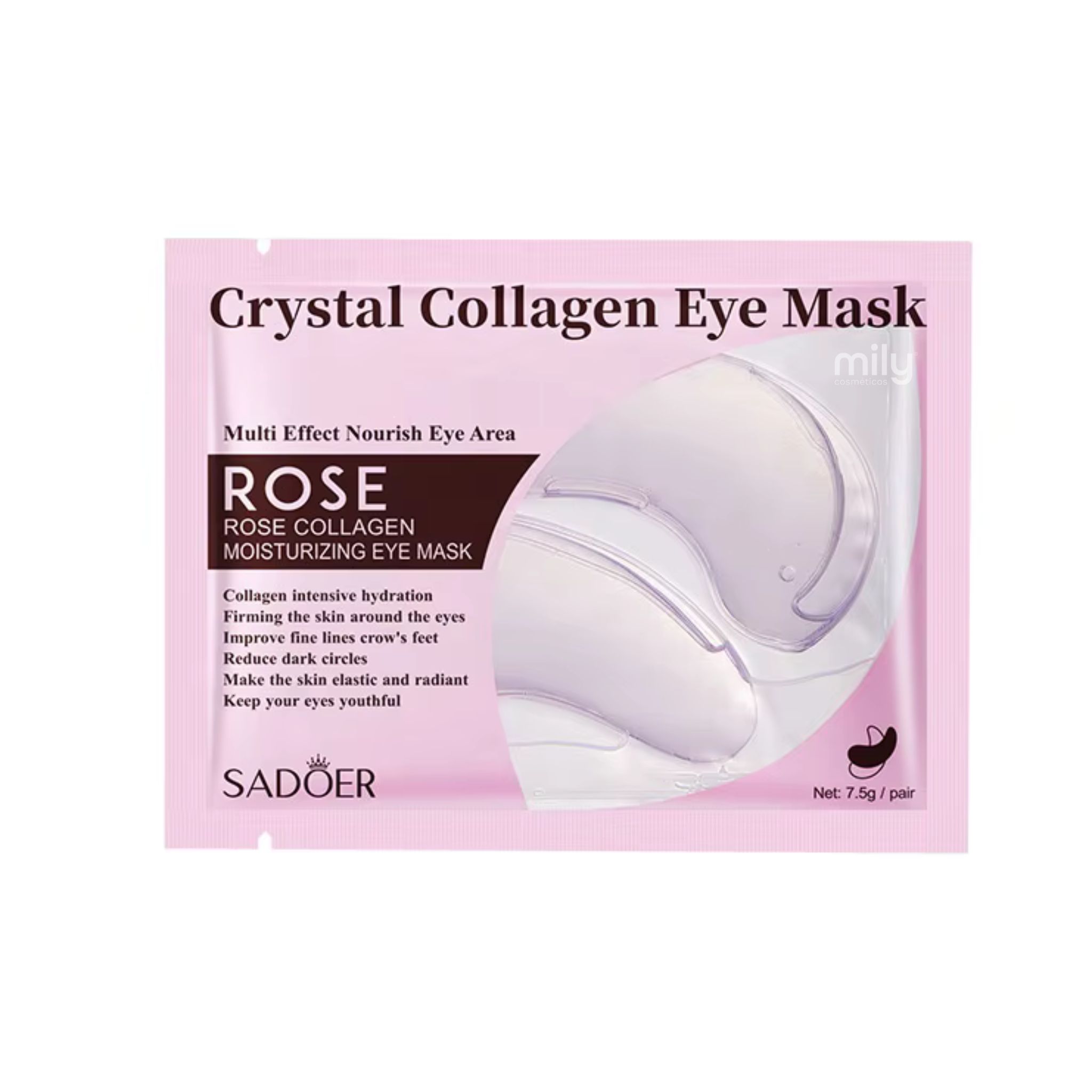 Sadoer - Parches Para Ojeras Rose - Image 2