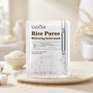 Sadoer - Mascarilla Facial Rice Puree