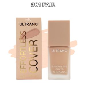 Ultramo - Maquillaje Líquido Effortless — Tono: #01 Fair