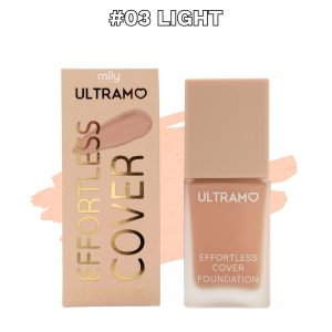 Ultramo - Maquillaje Líquido Effortless — Tono: #03 Light