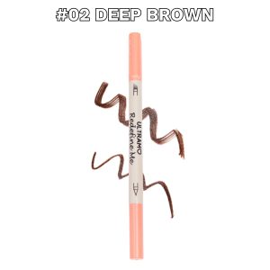 Ultramo - Plumín Doble Para Cejas Redefine Me — Tono: #02 Deep Brown